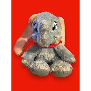 Disney World Parks Dumbo Plush 10” Elephant Big Feet Stuffed Toy Super Soft EUC